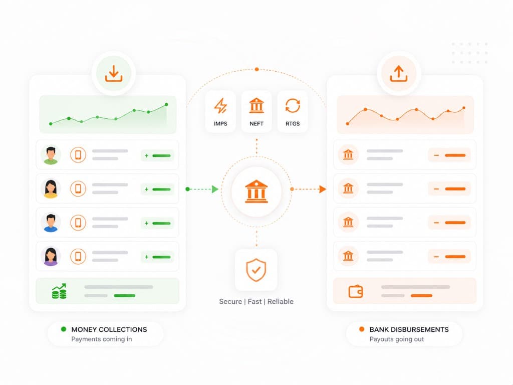 Bank Lynk collections and disbursements