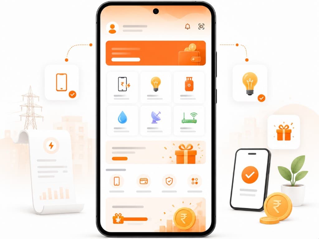 Recharge and rewards app